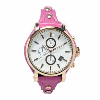 Generic - Jam tangan fashion wanita analog - FIN-402D - pink