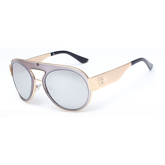 Women's Eyewear Sunglasses Women Retro Cat Eye Sun Glasses Silver Color Brand Design (Intl)