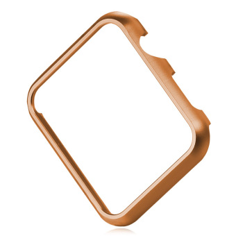 Bandmax kotak arloji untuk Apple Watch kualitas tinggi 42 mm mawar emas berlapis Aksesoris