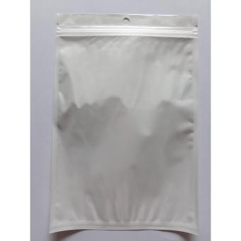 Plastik Import untuk Display Depan Bening Belakang Putih Susu 11x19cm (1set=100pcs)