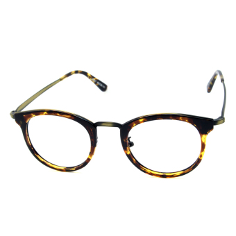 CHASING Tr With Metal Frame Nerd Glasses for Women Men CS11007M Tortoise - Intl