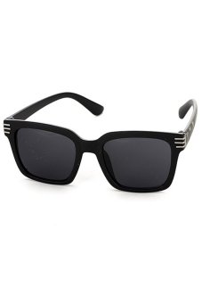 Moreno Kacamata Hitam Casual Pria Wanita - Unisex Sunglasses - Lensa Hitam Kotak