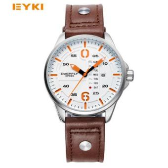 EYKI Military Quartz Men Sports Watches Unique Week Date Man Watches 2016 Brand Luxury Wristwatch Men's Watch - intl