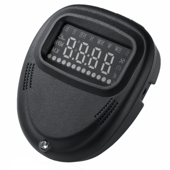 GETEK New 2 Inch GPS Head Up Display Car HUD Green LED A1 GPS Head Up Display (Black) - Intl