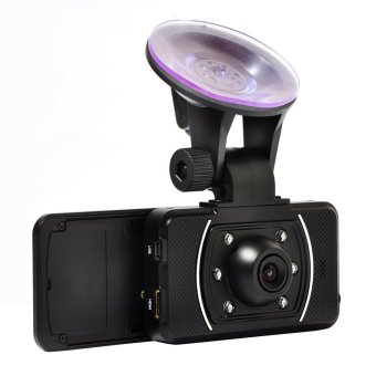 High Quality 2.0\" CAR Slide LCD DVR Road Dash Video Camera Accident Camcorder 120° with GPS AT008-A (Black)