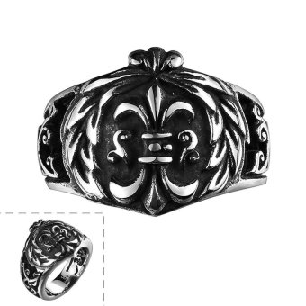 R128-8 Stylish wholesale various styles 316L stainless steel punk ring - intl