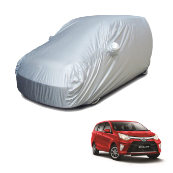Custom Sarung Mobil Body Cover Penutup Mobil Toyota Calya / Sarung Mobil Calya Fit On Car