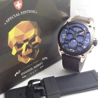 Siwiss Army SA5198 Special Edition - Jam tangan Pria - Leather Strap