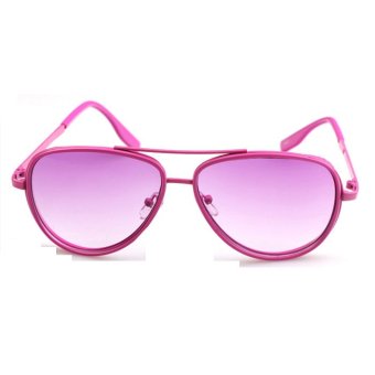 Sunglasses Women Aviator Sun Glasses Purple Color Brand Design
