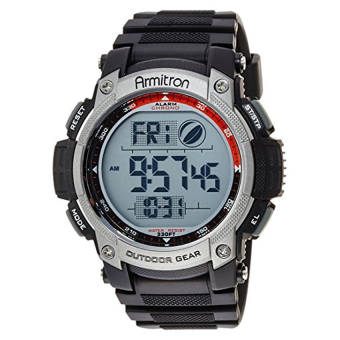 Armitron Sport Men's 40/8252BLK Black Digital Chronograph Watch (Intl)