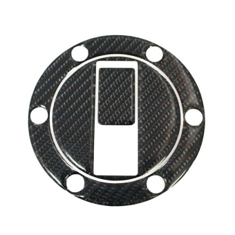 KODASKIN 3D Carbon Fiber Tank Gas Cap Pad Filler Cover Sticker Decals Fit APRILIA SHIVER 750 TRIUMPH 07-14 KTM - intl