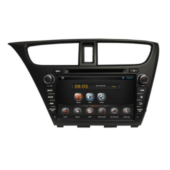 Android Car Stereo DVD GPS Navigation Radio Wifi 3G for Honda CivicSaloon 2014- - Intl