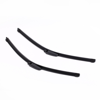 2PCS 22\"+22\" Windshield Wiper Blade Bracketless Rubber Arm Blade for Audi A4/S4 A6 Allroad