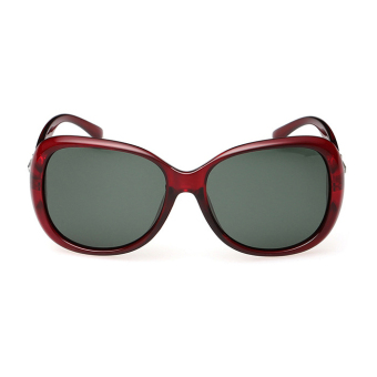 Women's Eyewear Sunglasses Women Polarized Butterfly Sun Glasses Red Color Brand Design