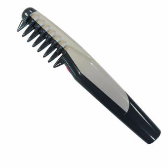 Tokuniku Knot Out Electric Pet Grooming Comb Sisir Grooming Electric - Putih/Hitam