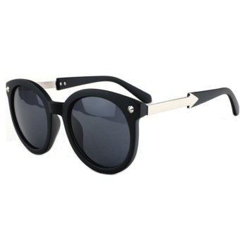 Women's Eyewear Sunglasses Women Retro Cat Eye Sun Glasses Black Color Brand Design (Intl)