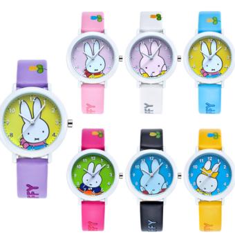 2Cool Cartoon Watch for Kids Lovely Rabbit Watch for Children - intl