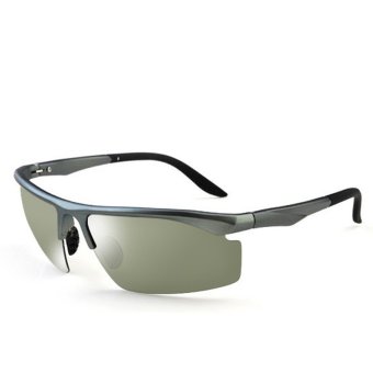 Polaroid Sunglasses Men Polarized Driving Sun Glasses Mens Sunglasses Brand Designer Sport Summer Oculos Coating Sunglass H1544-04 (Green)