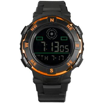 INFANTRY LCD Digital Wrist Watch Stopwatch Date Day Army Fashion Black Rubber