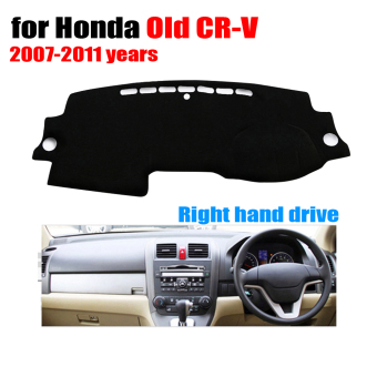 Penutup dashboard mobil untuk Honda tua CR-V 2007-2011 Tahun tangan kanan mendorong semangat tikar penutup otomatis kontrol pelindung aksesoris - International