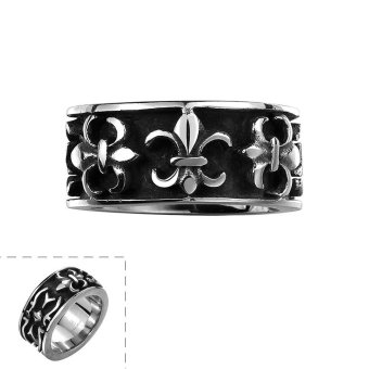 R133-8 Stylish wholesale various styles 316L stainless steel punk ring - intl