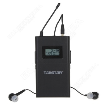 HANBINGXUAN Takstar WPM-200 Receiver Professional Stage Wireless In-Ear Stereo Monitor DC 3V - intl