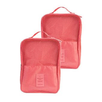 AIUEO Shoes Pouch Ver 2 - Pink - Isi 2