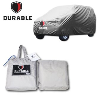 Chevrolet Trooper \"Durable Premium\" Wp Car Body Cover / Tutup Mobil / Selimut Mobil Grey