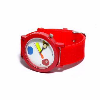 Generic - jam tangan fashion wanita - FIN 09 - Red