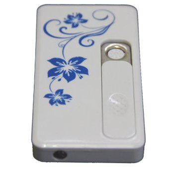 LaCarla USB Electric Lighter 2 in 1 - Putih