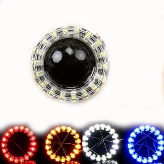 Otomotif Store LED Angel Eye Ring Lotus - Biru
