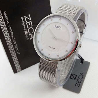 Zeca ZC1001 - Jam Tangan Wanita - Stainless Steel - Silver