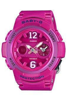 Casio Baby-G - Jam Tangan Wanita - Pink - Resin - BGA-210-4B2