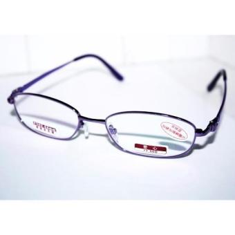 Purple custom made optical frame high class with box anti-reflection coated reading glasses +3.50