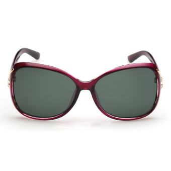 Women's Eyewear Sunglasses Women Polarized Butterfly Sun Glasses Purple Color Brand Design
