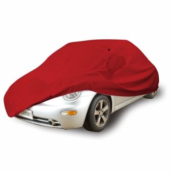Mantroll Cover Mobil Nissan March Merah
