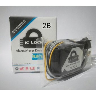 Alarm Motor Unik Sandi Lampu tipe 2B untuk Semua Motor | IC Lock