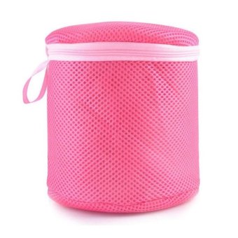 PAlight Bra Underwear Laundry Bags Baskets Mesh Bag (Cylindrical) - intl