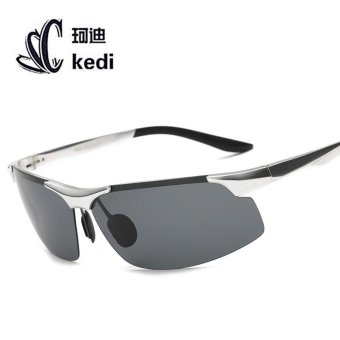 New Polaroid Sunglasses men's aluminum magnesium alloy sports driving sunglasses sunglasses night vision glasses wholesale - intl