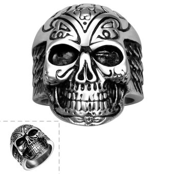 R060-8 Stylish wholesale various styles 316L stainless steel punk ring - intl