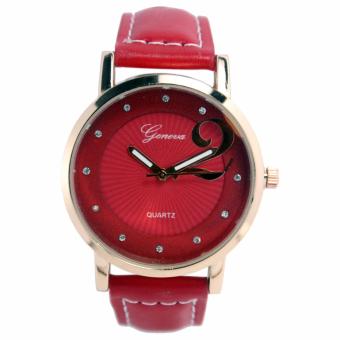 Generic - Jam tangan fashion pria analog - FIN-290 - red