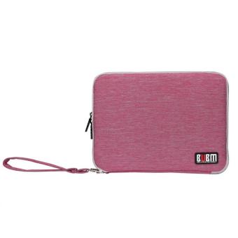 BUBM Universal Cable Organizer Electronics Accessories Case Various USB, Phone, Charge, Cable organizer Travel Organizer (Double Layer / XL / Rose Red) (Intl)