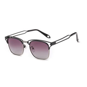 Sunglasses Polarized Men Mirror Sqare Sun Glasses Red Color Brand Design
