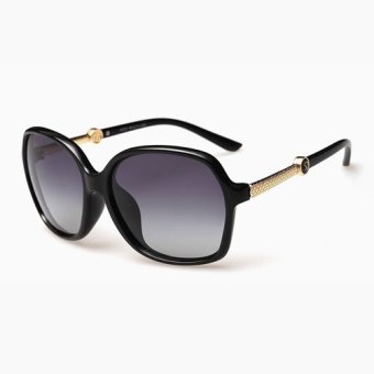 Aoron Sunglasses A255 Women Polarized Sunglasses new fashion lady Driving Outdoors Black Frame Eyewear - Intl