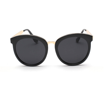 Women's Eyewear Sunglasses Retro Cat Eye Sun Glasses Black Color Brand Design