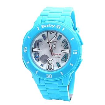 Casio Watch Baby-G Neon Marine Blue Resin Case Resin Strap Ladies NWT + Warranty BGA-170-2B