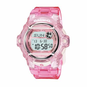 Casio BABY-G BG-169R-4DR - Jam Tangan Wanita - Digital - Pink Transparan