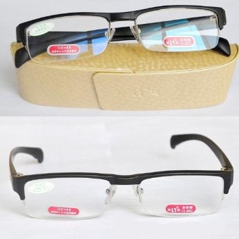 semi-rim tr90 Coating Anti corrosion anti electromagnetic wave men women reading glasses +3.00 - intl