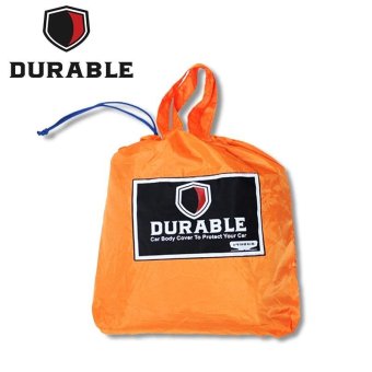 Daihatsu Ceria \"Durable Premium\" Wp Car Body Cover / Tutup Mobil / Selimut Mobil Orange