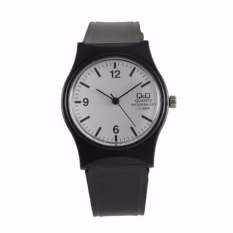 Q&Q Watch jam tangan wanita Casual Dan Sporty V1022 rubber strap